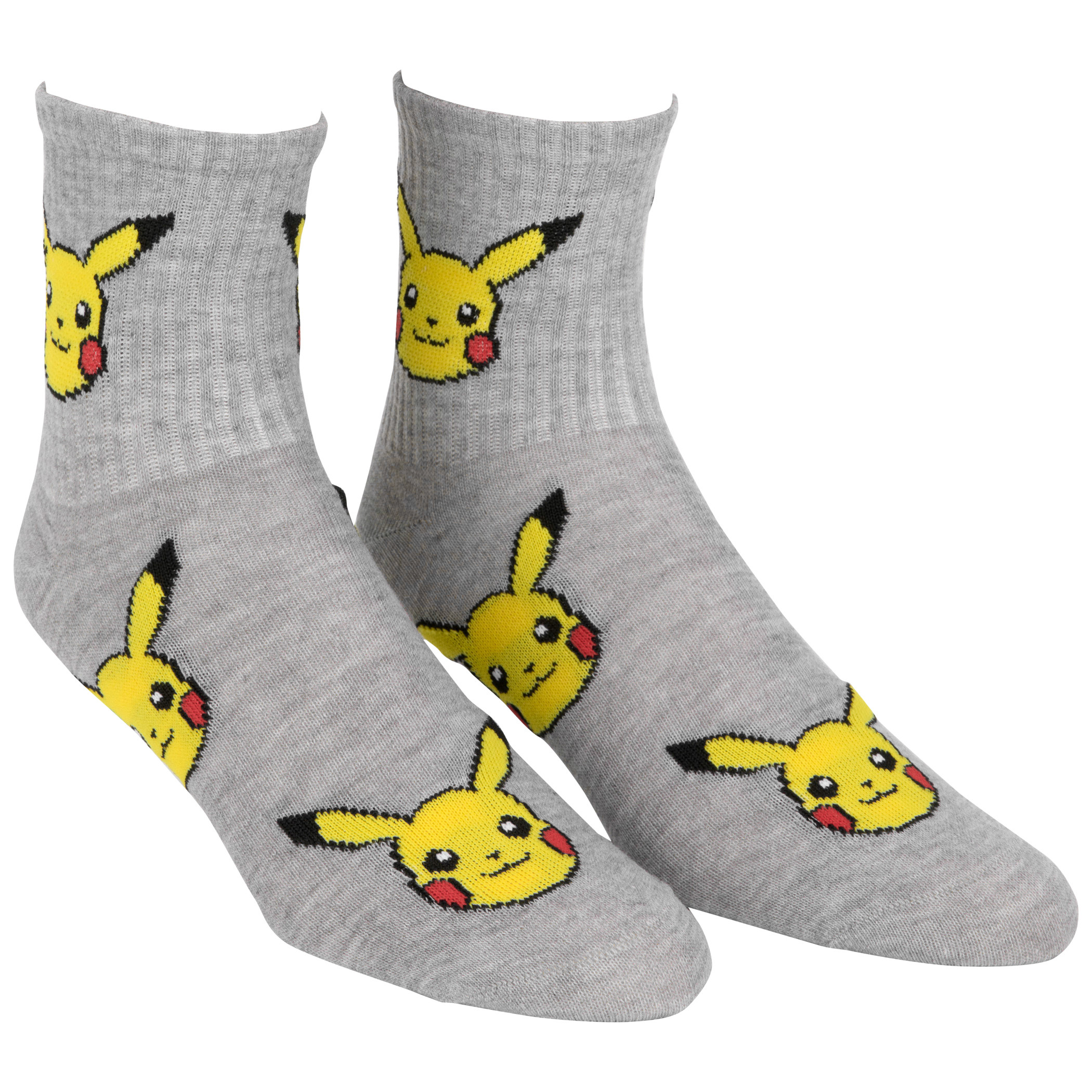 Pokemon Pikachu and Eevee Women's Crew Socks 2-Pack